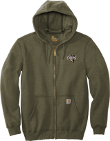 Mercer Chiefs Carhartt Midweight Hooded Zip-Front Sweatshirt