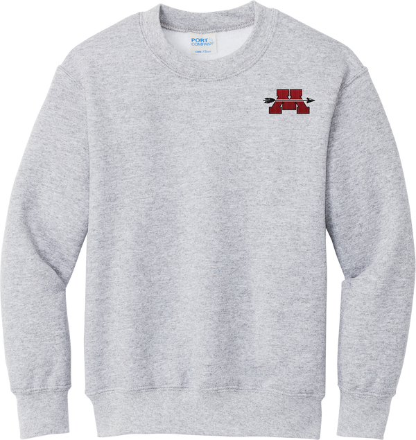 Mercer Arrows Youth Core Fleece Crewneck Sweatshirt