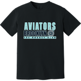 Brooklyn Aviators Heavyweight Ring Spun Tee