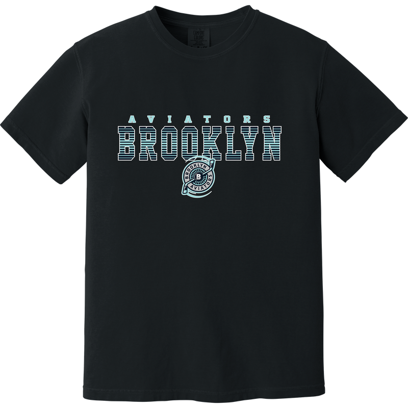 Brooklyn Aviators Heavyweight Ring Spun Tee