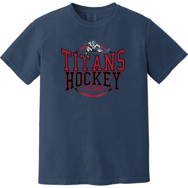 NJ Titans Heavyweight Ring Spun Tee