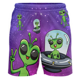 Brandywine Outlaws Alien Youth Workout Wear Shorts