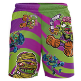 SOMD Lady Sabres Zombie Adult Workout Wear Shorts