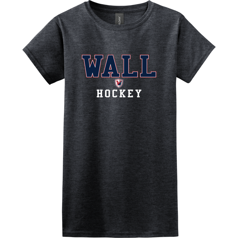 Wall Hockey Softstyle Ladies T-Shirt