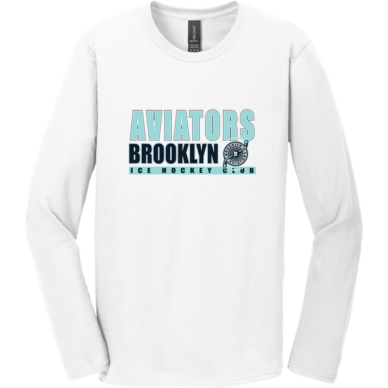 Brooklyn Aviators Softstyle Long Sleeve T-Shirt