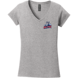 CT Wolfpack South Softstyle Ladies Fit V-Neck T-Shirt