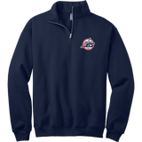Metro Jr. Jets NuBlend 1/4-Zip Cadet Collar Sweatshirt