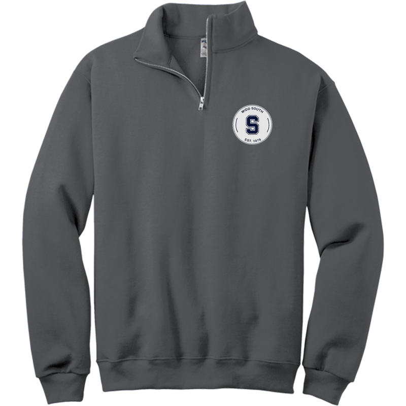 Midd South FBLA NuBlend 1/4-Zip Cadet Collar Sweatshirt