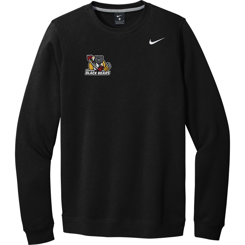 Dupage Black Bears Nike Club Fleece Crew