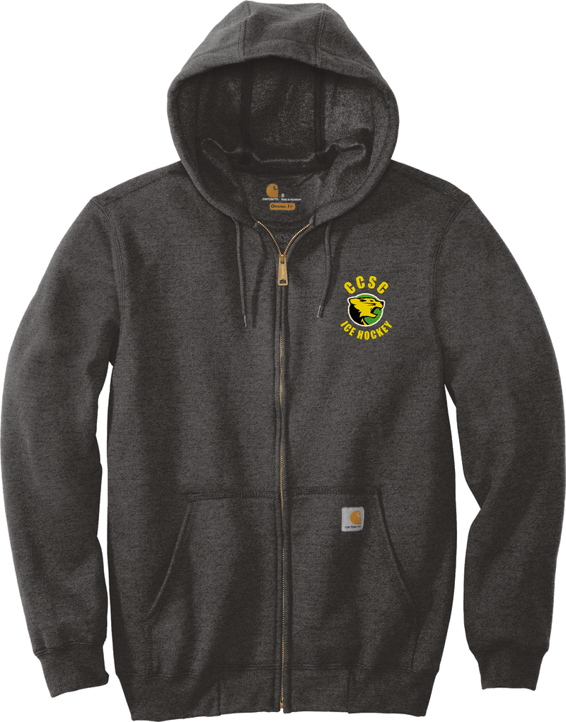 Chester County Carhartt Midweight Hooded Zip-Front Sweatshirt