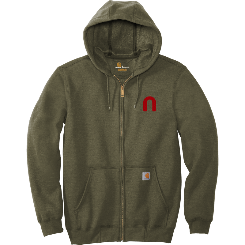 Namami Carhartt Midweight Hooded Zip-Front Sweatshirt