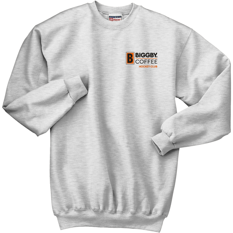 Biggby Coffee Hockey Club Ultimate Cotton - Crewneck Sweatshirt