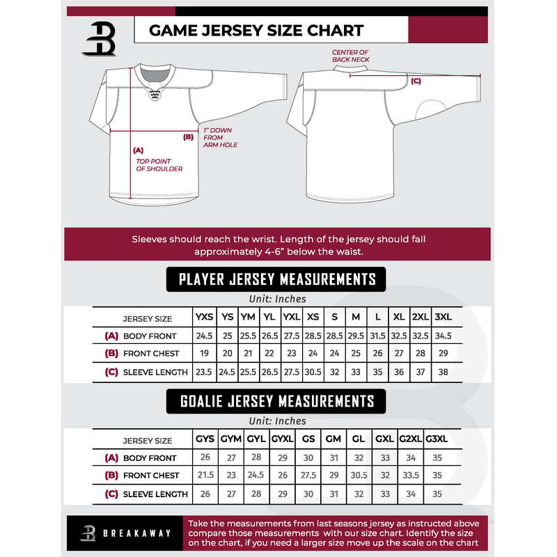 Capital City Vipers Youth Goalie Sublimated Practice Jersey
