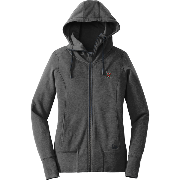 Navesink New Era Ladies Tri-Blend Fleece Full-Zip Hoodie