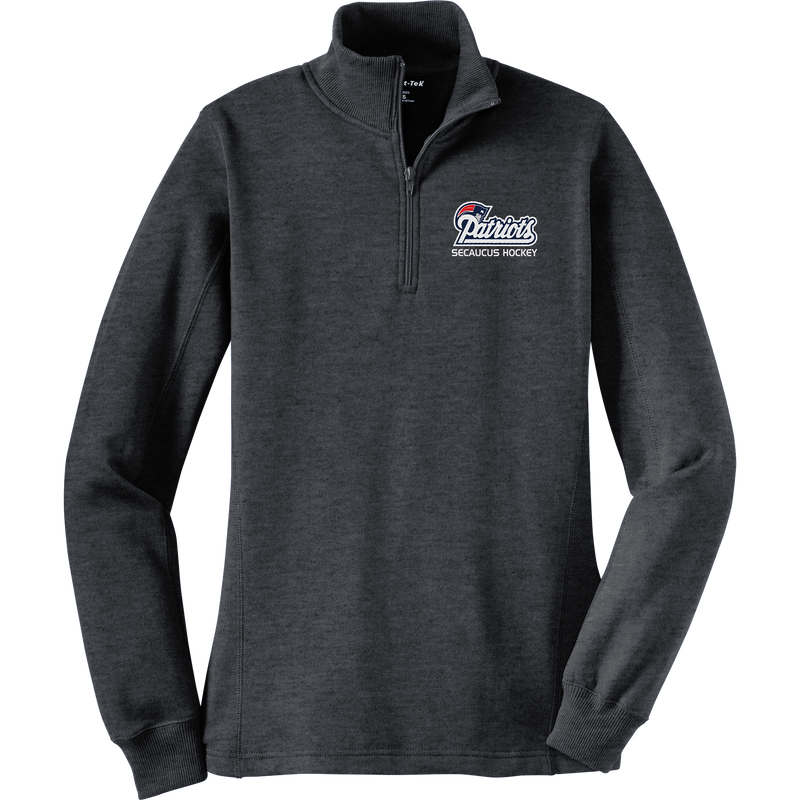 Secaucus Patriots Ladies 1/4-Zip Sweatshirt