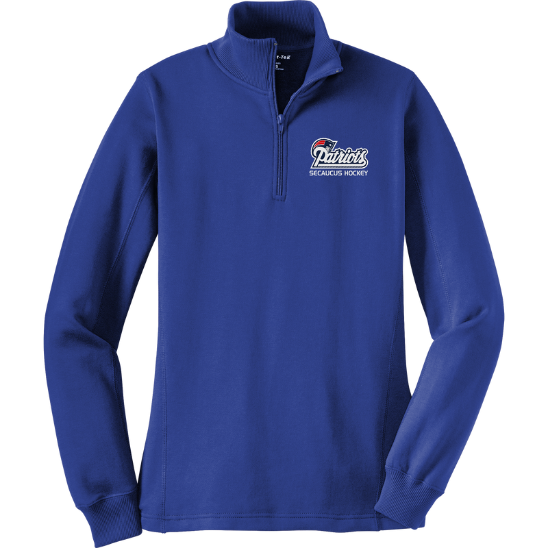 Secaucus Patriots Ladies 1/4-Zip Sweatshirt