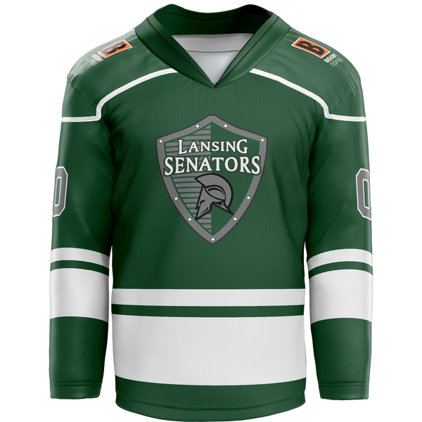 Lansing Senators Youth Goalie Reversible Sublimated Jersey