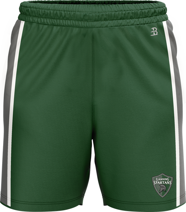 Lansing Spartans Adult Sublimated Shorts