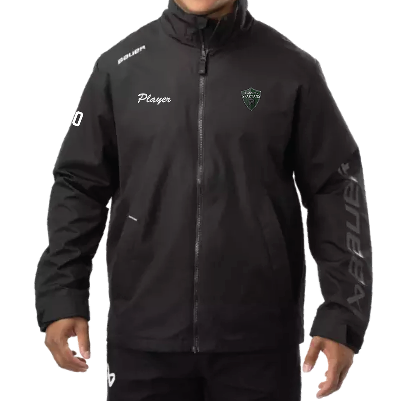 Bauer S24 Midweight Jacket - Youth (Lansing Spartans)