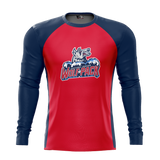 Hartford Jr. Wolfpack Girls Adult Sublimated Long Sleeve Tee