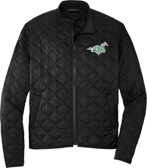 NJ Colts Mercer+Mettle Quilted Full-Zip Jacket