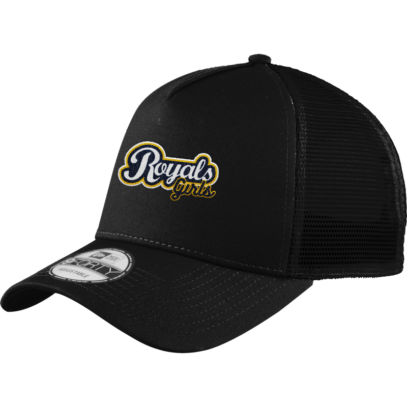 Royals Girls New Era Snapback Trucker Cap