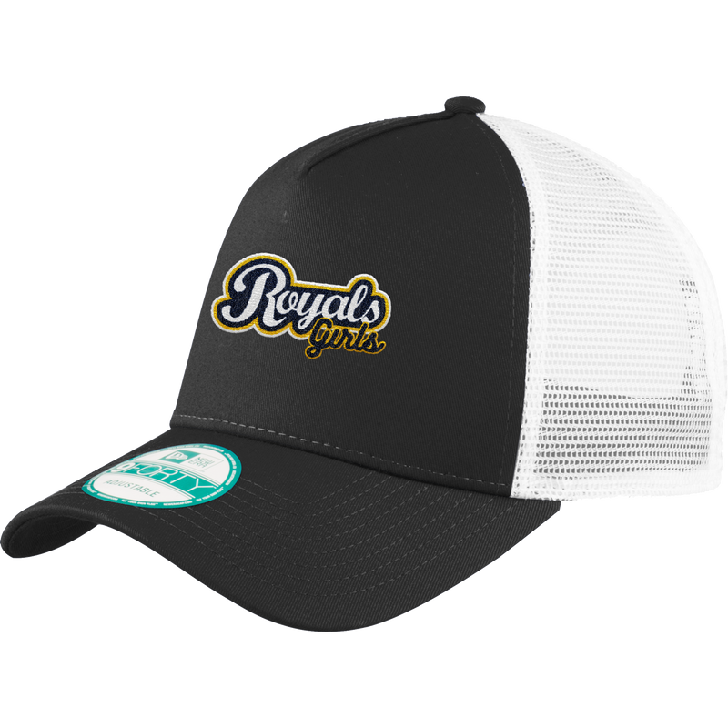 Royals Girls New Era Snapback Trucker Cap