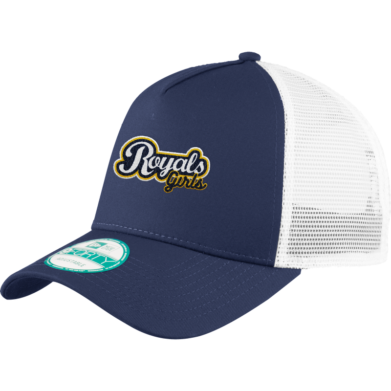 Royals Girls New Era Snapback Trucker Cap