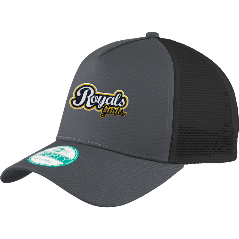 Royals Girls New Era Snapback Trucker Cap