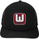 CT Whalers Tier 1 New Era Snapback Low Profile Trucker Cap