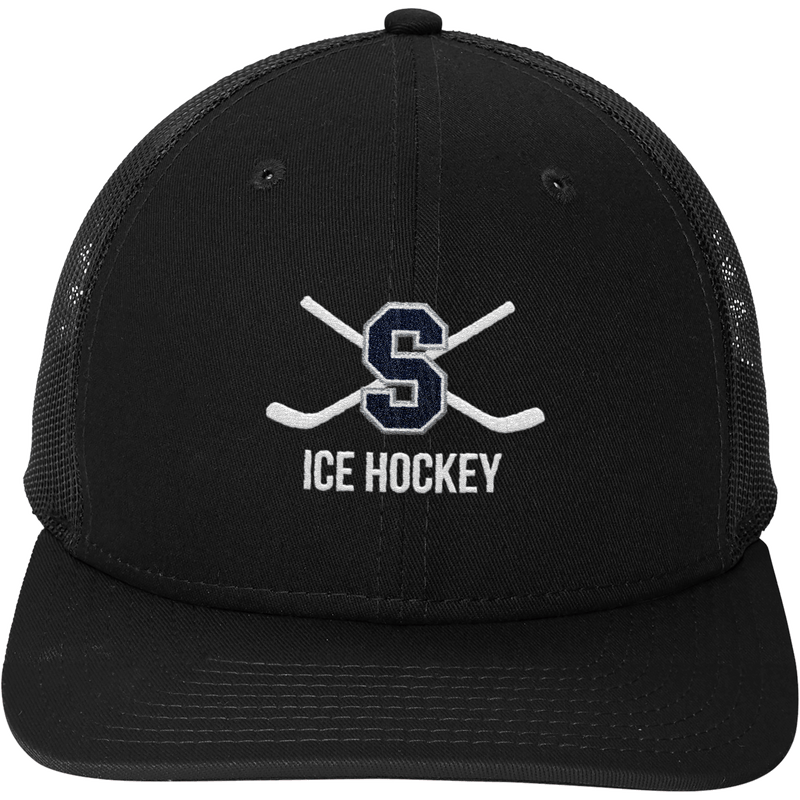 Midd South Hockey New Era Snapback Low Profile Trucker Cap