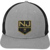 NJ Raiders New Era Snapback Low Profile Trucker Cap