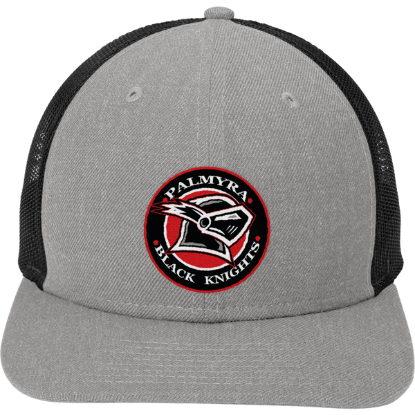 Palmyra Black Knights New Era Snapback Low Profile Trucker Cap
