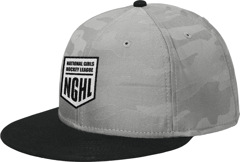 NGHL New Era Camo Flat Bill Snapback Cap