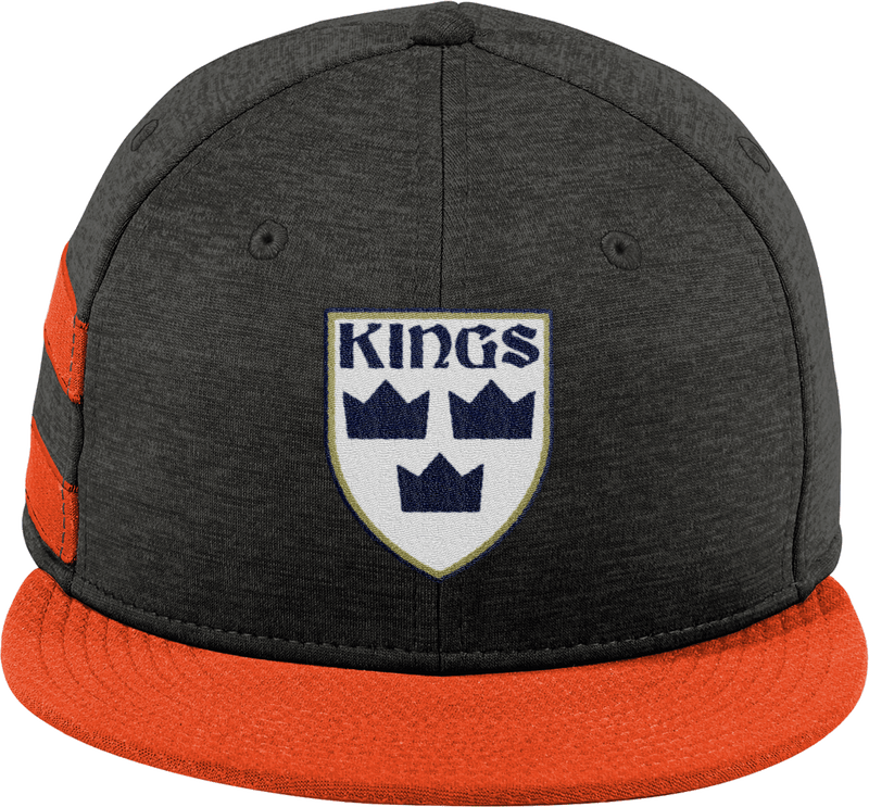 North Jersey Kings New Era Shadow Heather Striped Flat Bill Snapback Cap