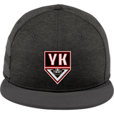 Young Kings New Era Shadow Heather Striped Flat Bill Snapback Cap