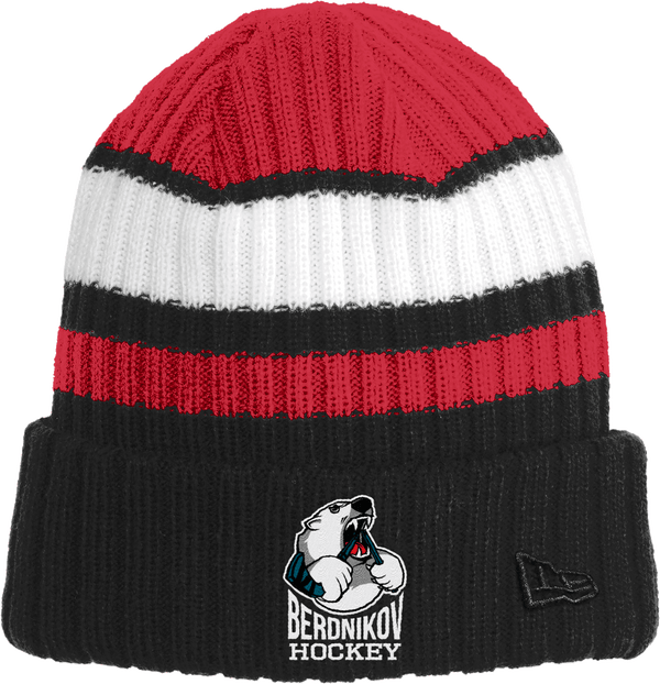 Berdnikov Bears New Era Ribbed Tailgate Beanie