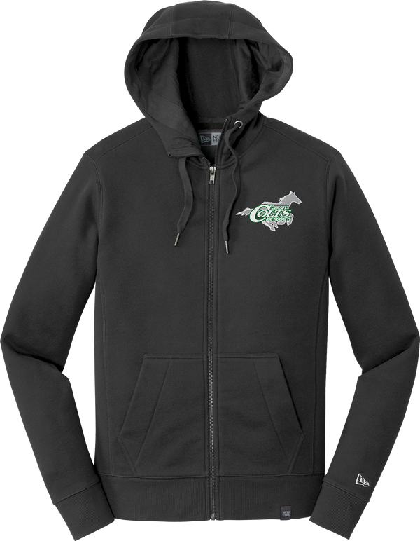 NJ Colts New Era French Terry Full-Zip Hoodie