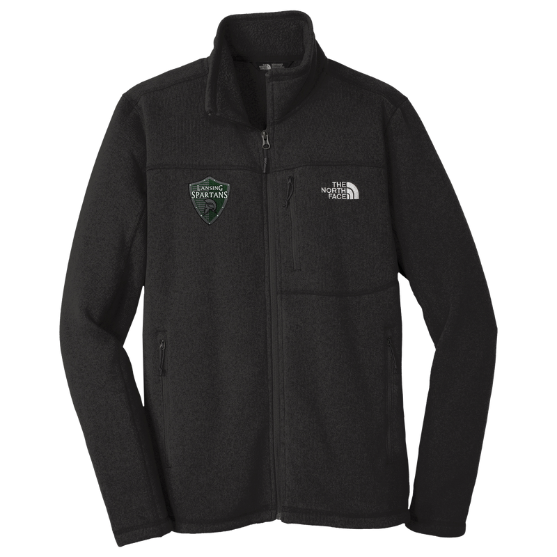 Lansing Spartans The North Face Sweater Fleece Jacket