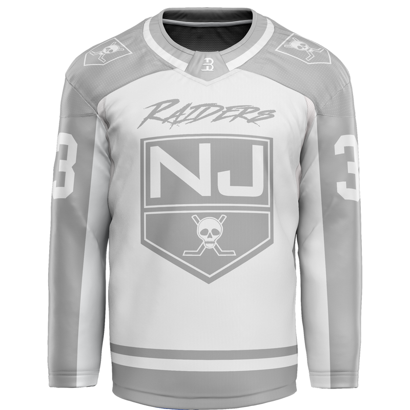 NJ Raiders Adult Player Reversible Sublimated Jersey