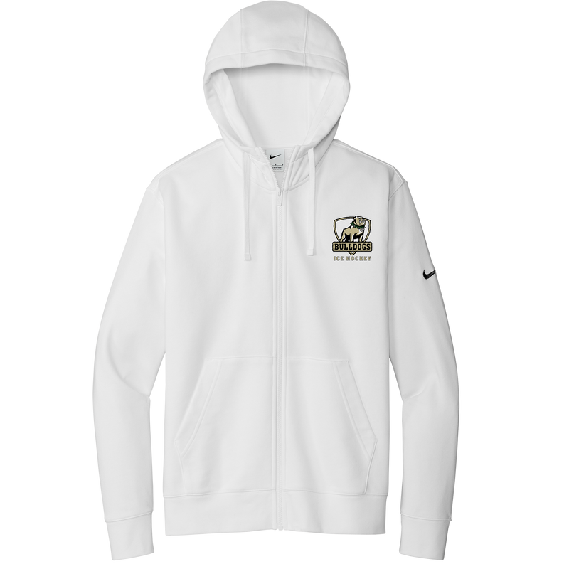 HVM Bulldogs Nike Club Fleece Sleeve Swoosh Full-Zip Hoodie