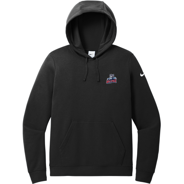 CT Wolfpack South Nike Women's Club Fleece Sleeve Swoosh Pullover Hoodie