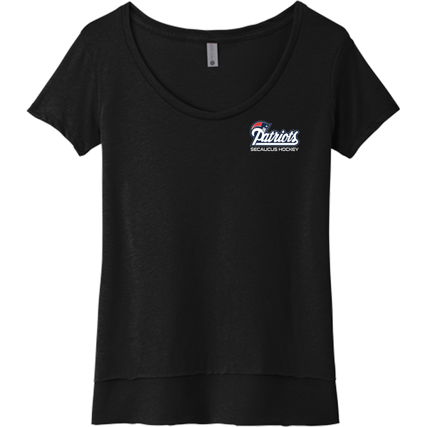 Secaucus Patriots Womens Festival Scoop Neck Tee