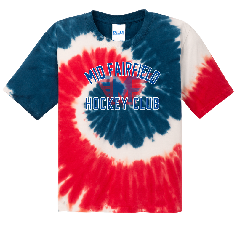 Mid-Fairfield Youth Tie-Dye Tee