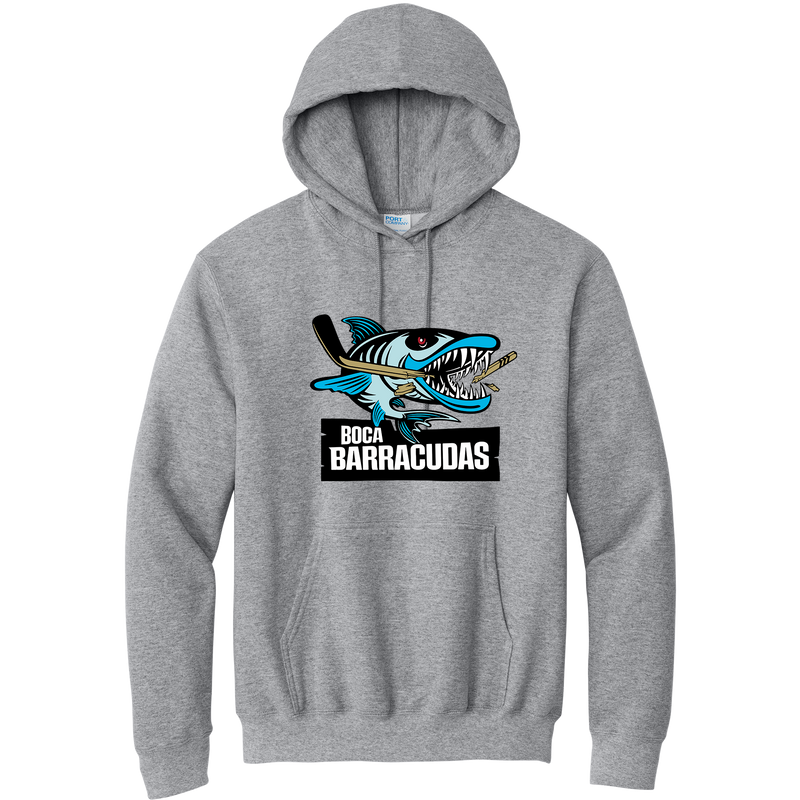 Boca Barracudas Essential Fleece Pullover Hooded Sweatshirt