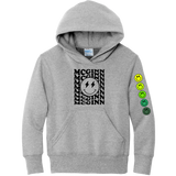 McGinn Youth "Smiley Sleeve" Fleece Pullover Hooded Sweatshirt