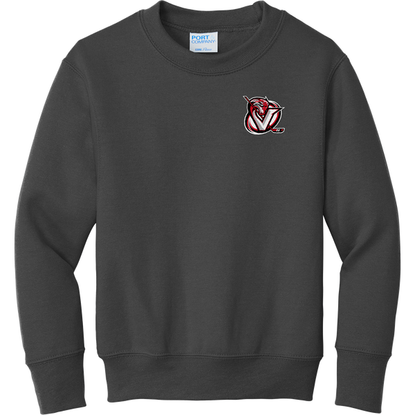 Venom Hockey Club Youth Core Fleece Crewneck Sweatshirt