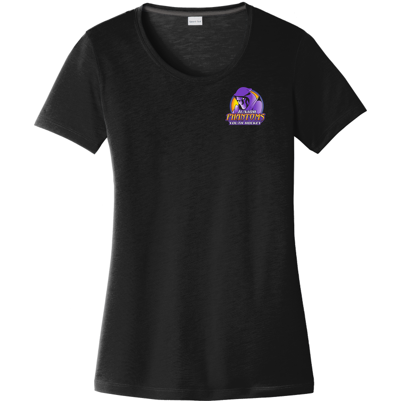 Jr. Phantoms Ladies PosiCharge Competitor Cotton Touch Scoop Neck Tee