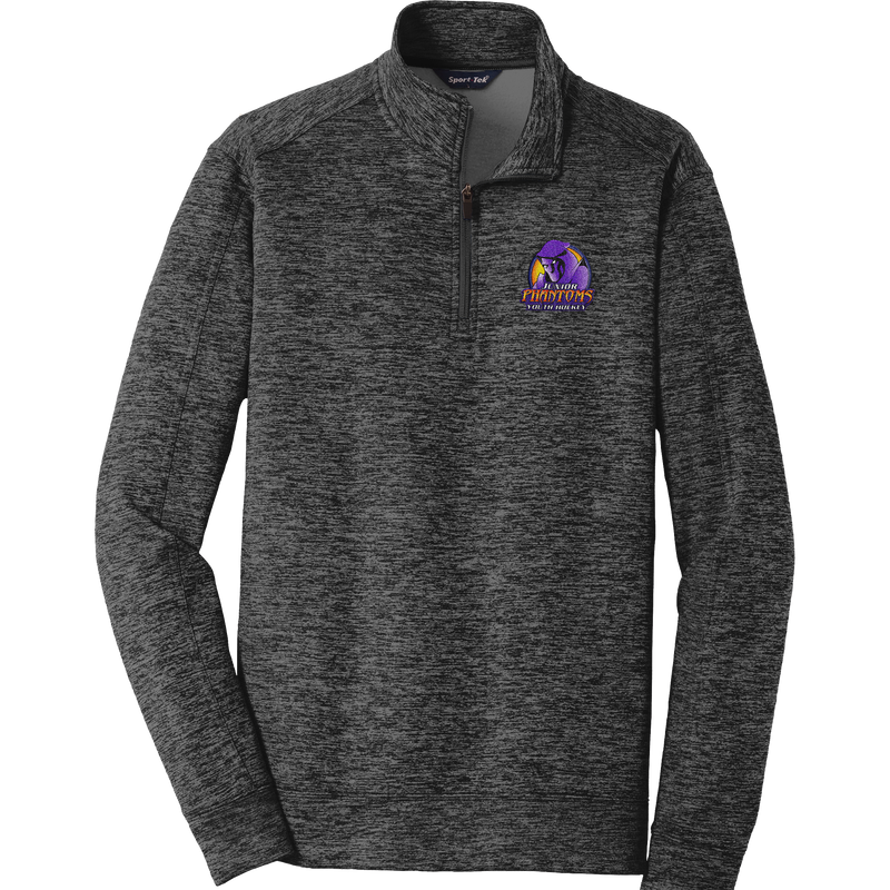 Jr. Phantoms PosiCharge Electric Heather Fleece 1/4-Zip Pullover