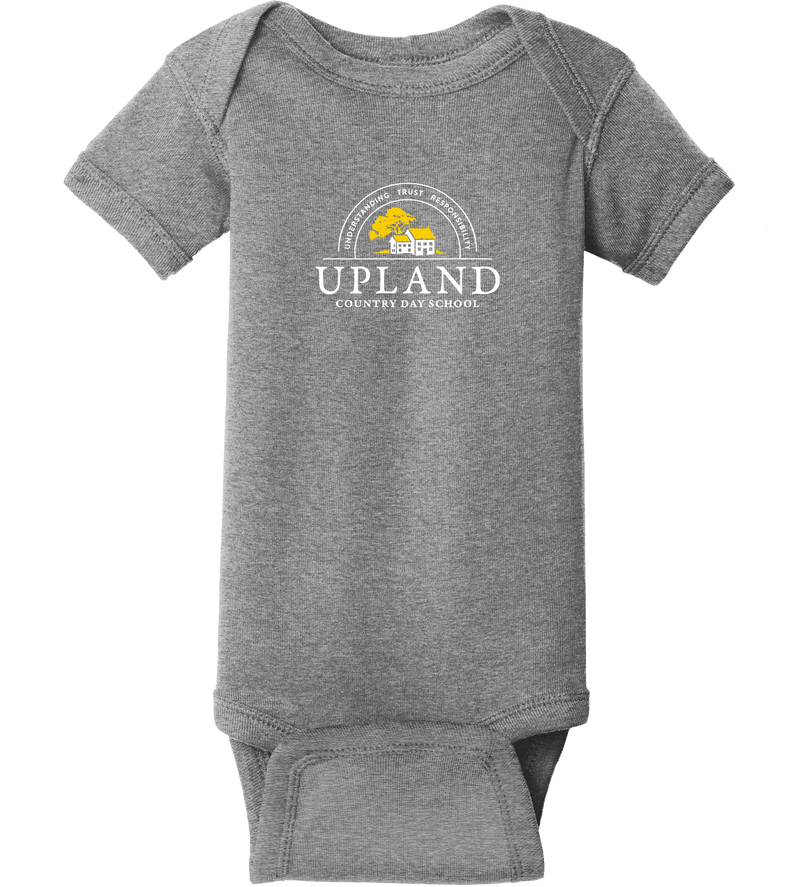 Upland Country Day School Infant Short Sleeve Baby Rib Bodysuit